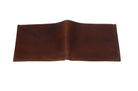 Mayan Leather Men's Wallet - Chocolate Brown - Tesoros Maya