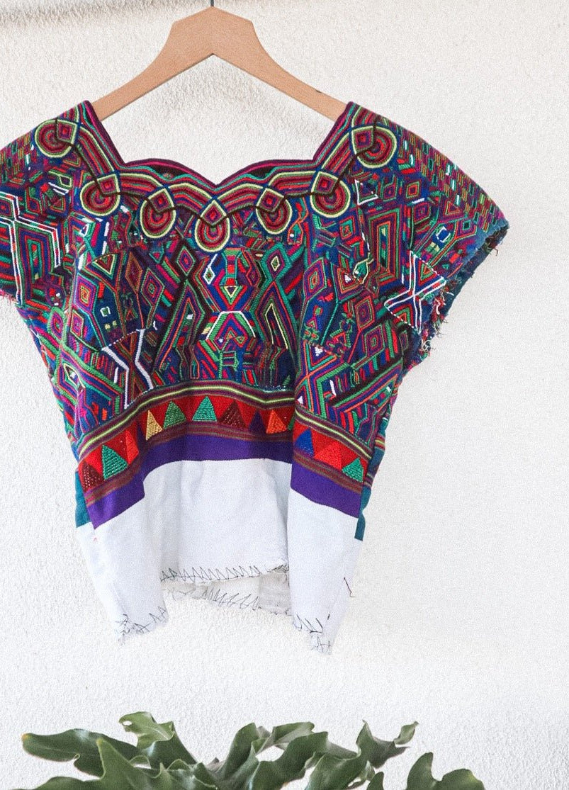 Huipil Top from Nebaj, Guatemala