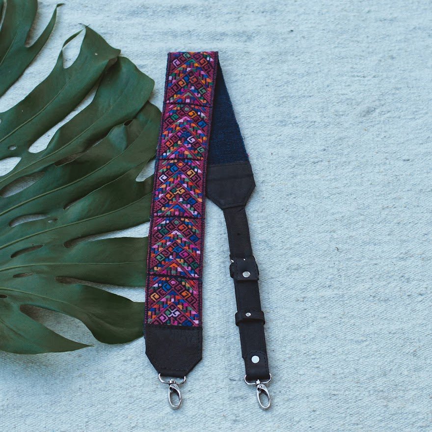 Adjustable Embroidered Strap  - Tesoros Maya