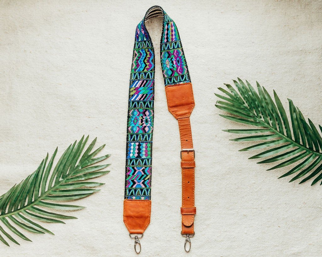 Adjustable Embroidered Strap - Tesoros Maya