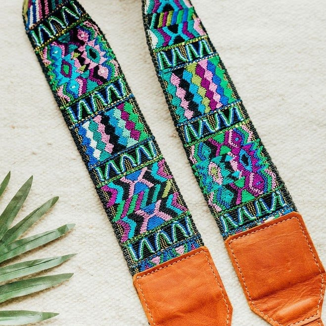 Adjustable Embroidered Strap - Tesoros Maya