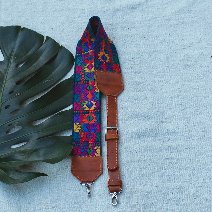 Adjustable Embroidered Strap - Tesoros Maya