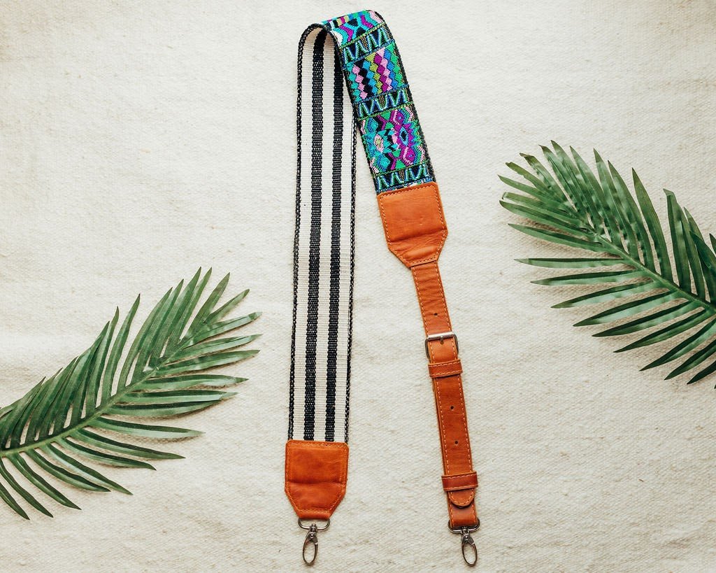 Adjustable Embroidered Strap - Tesoros Maya