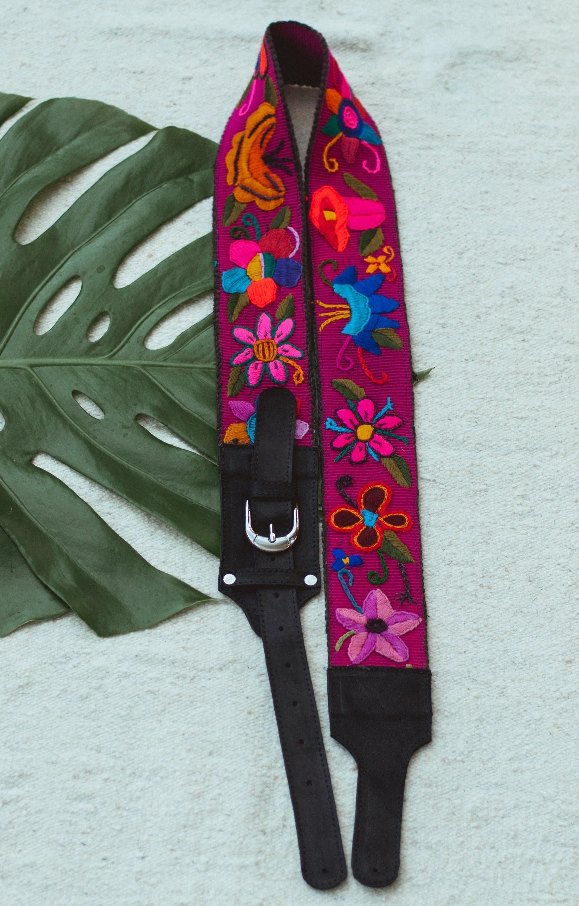 Guatemalan Guitar Straps | Handwoven & Repurposed | Vida Maya