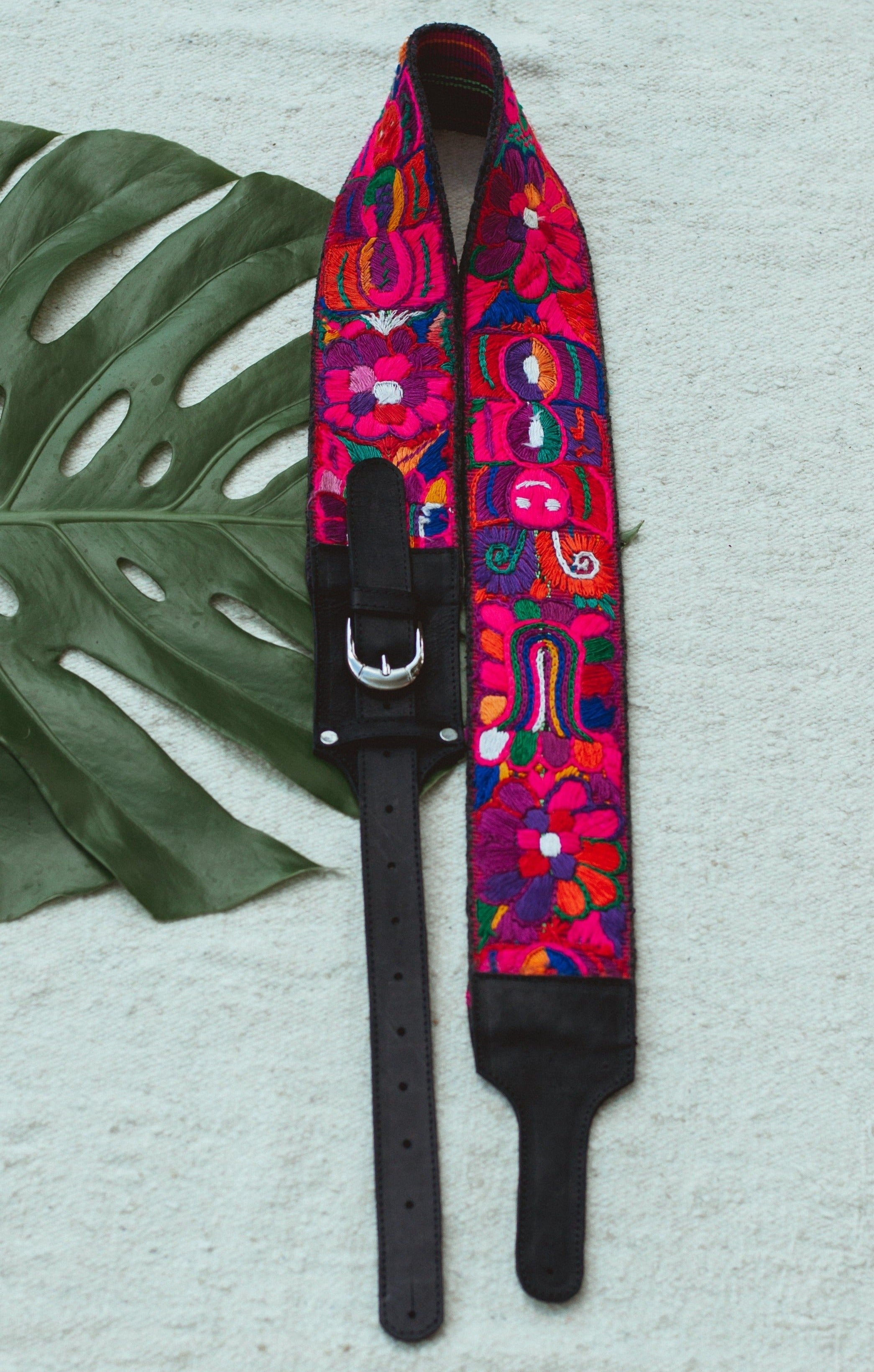 Guatemalan Guitar Straps | Handwoven & Repurposed | Vida Maya