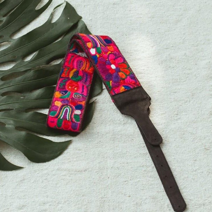 Guitar Strap - No. 849 - Tesoros Maya