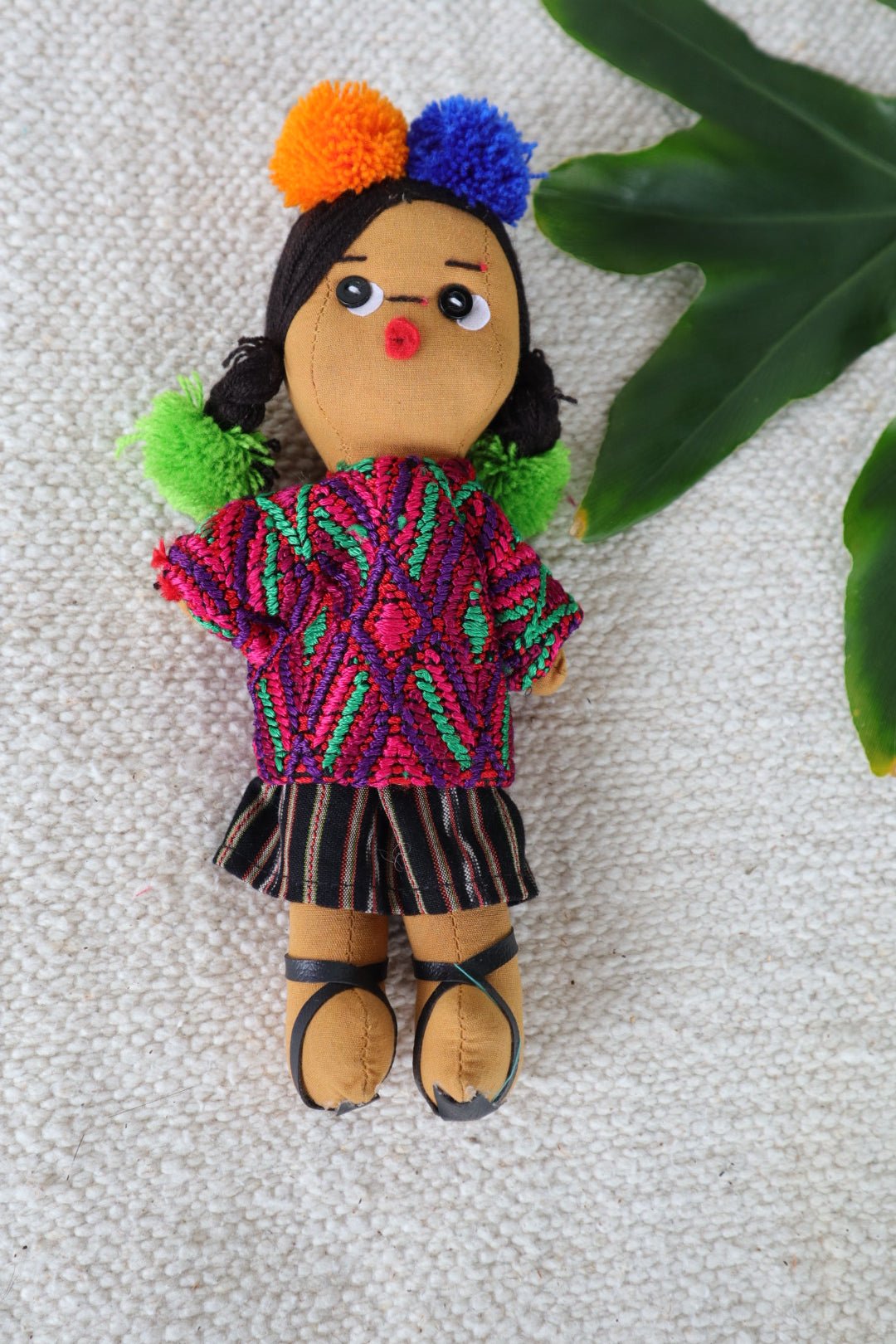 Handmade Doll - Tesoros Maya