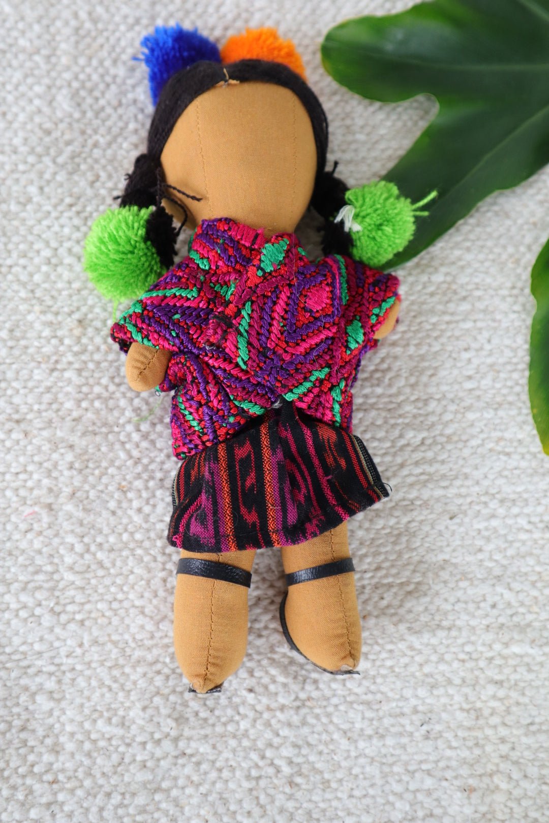 Handmade Doll - Tesoros Maya