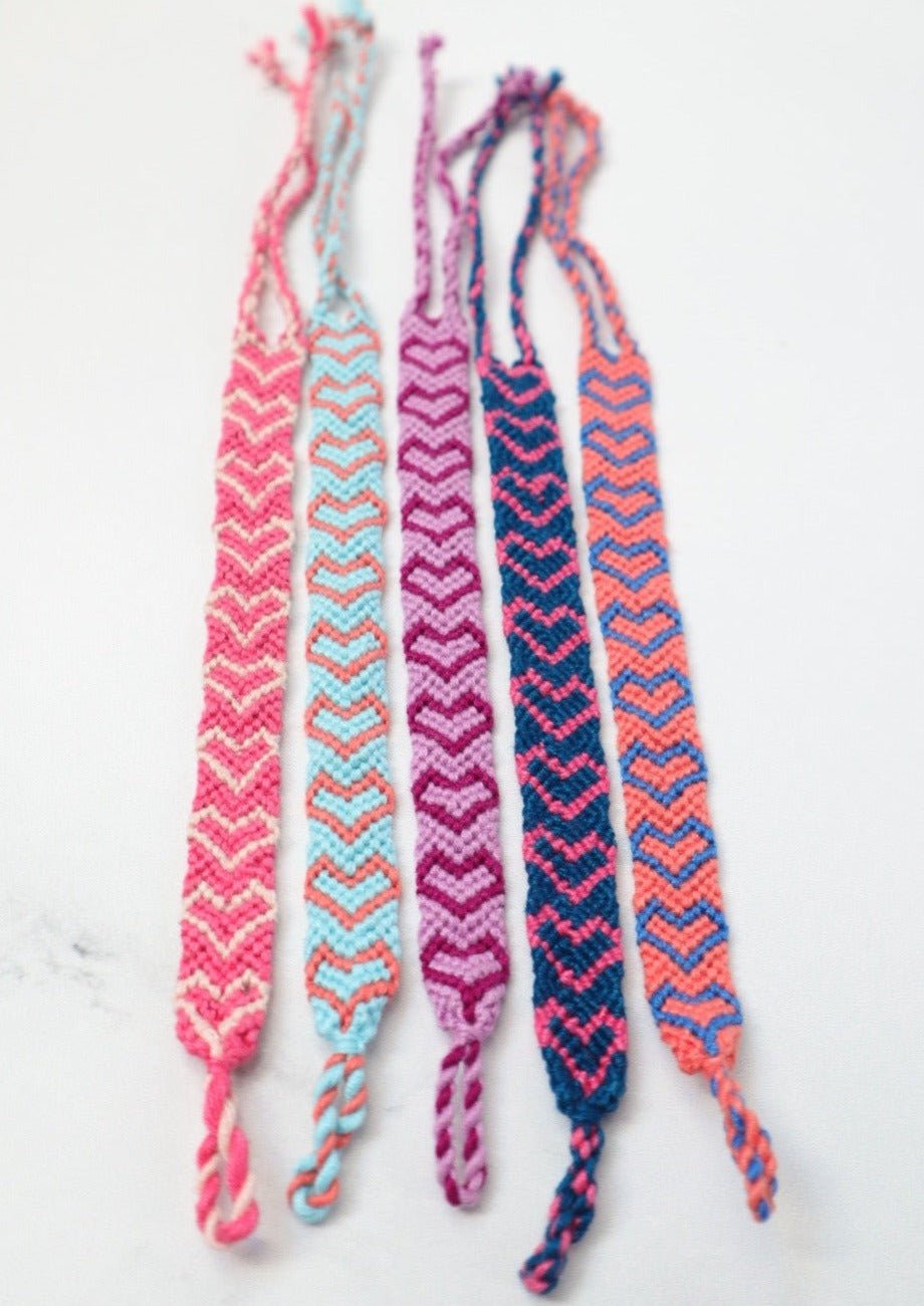 Hearts Friendship Bracelet - Tesoros Maya