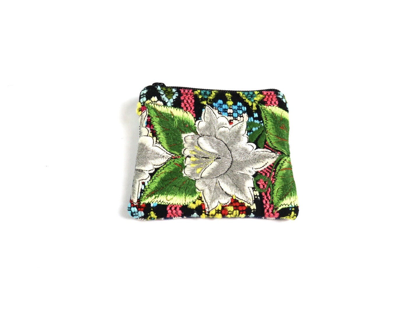 Huipil Coin Pouch - Tesoros Maya