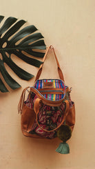 Large Convertible Bag - No. 433 - Tesoros Maya