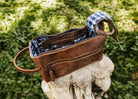 Leather Toiletry Bag - Tesoros Maya