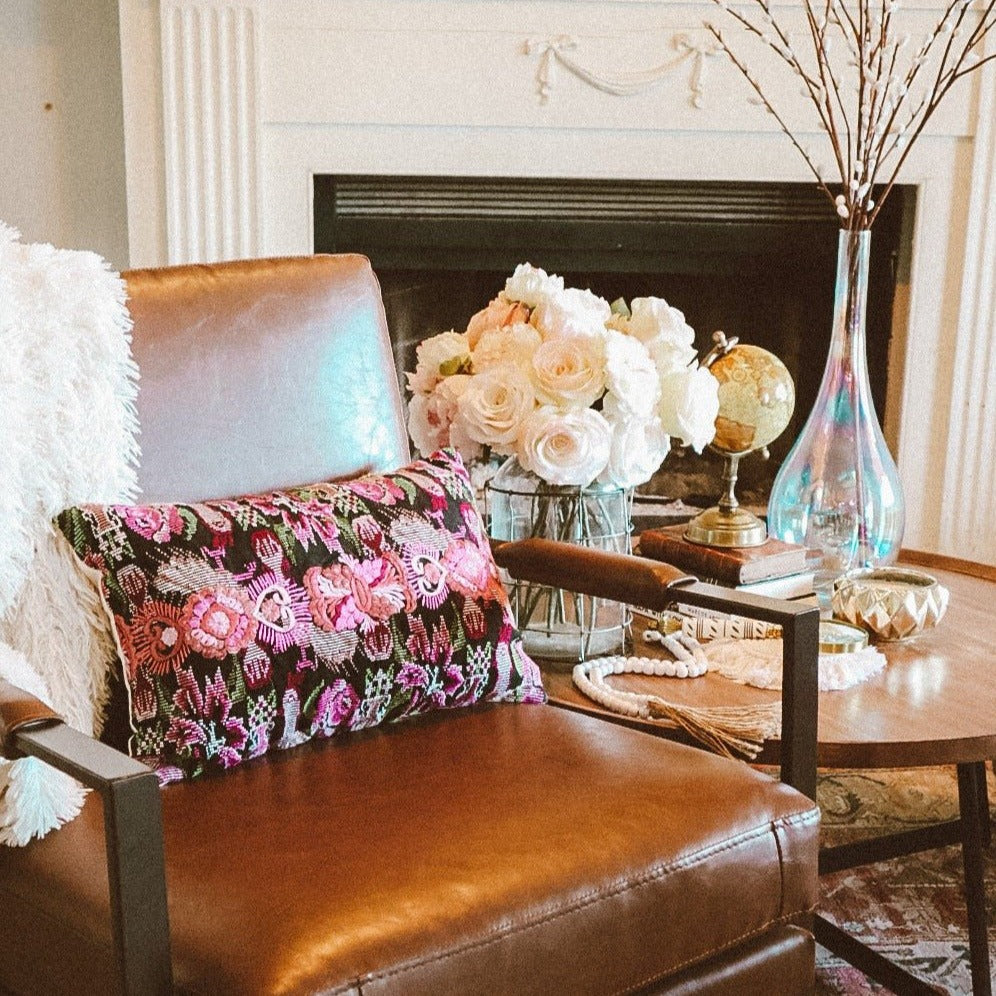 Lumbar Textile Cushion Cover