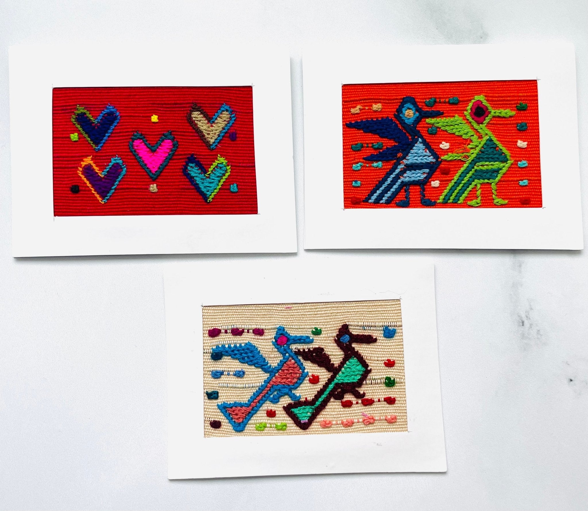 Mayan Greeting Cards - Set of 3 - Tesoros Maya