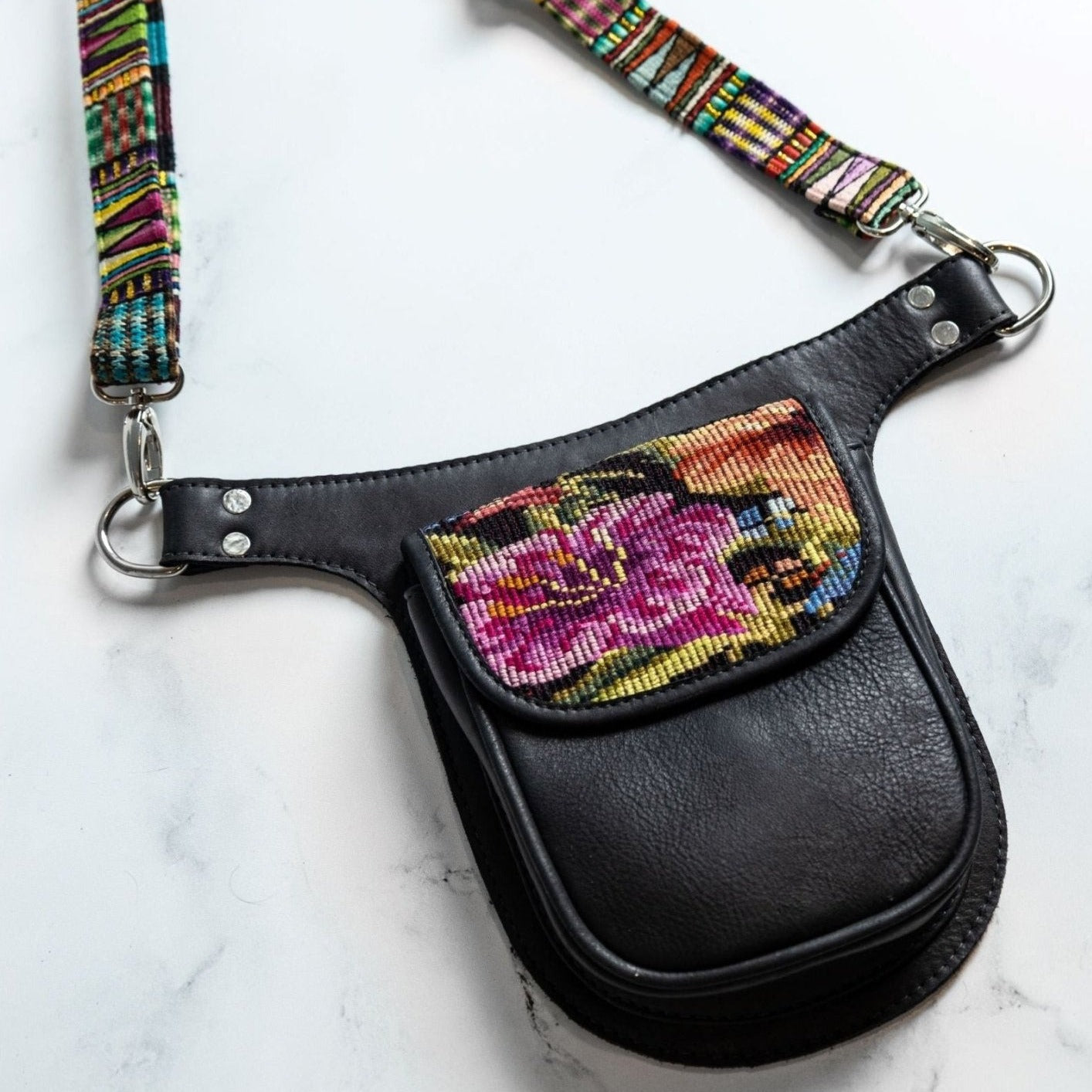 Mayan Hip Satchel - Belt Bag - Tesoros Maya