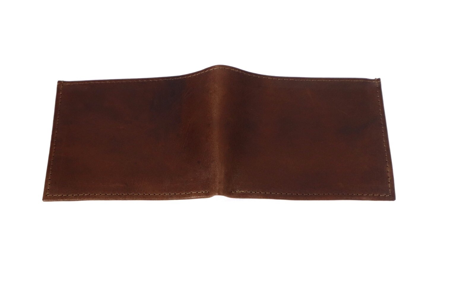 Mayan Leather Men's Wallet - Chocolate Brown - Tesoros Maya