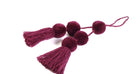 Pom Pom Charm Tassel - Tesoros Maya