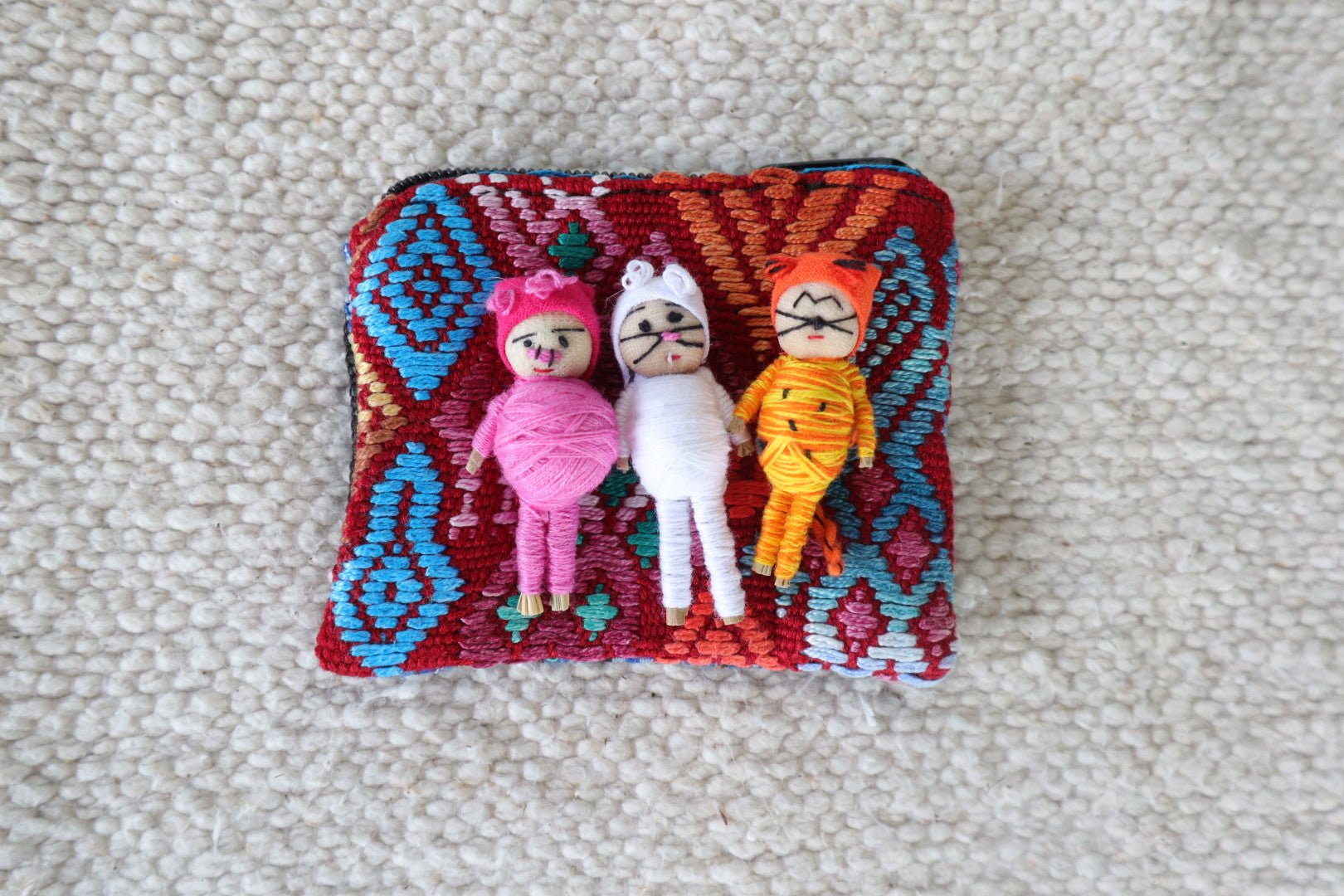 Tiny Treasures: Halloween Worry Dolls - Tesoros Maya