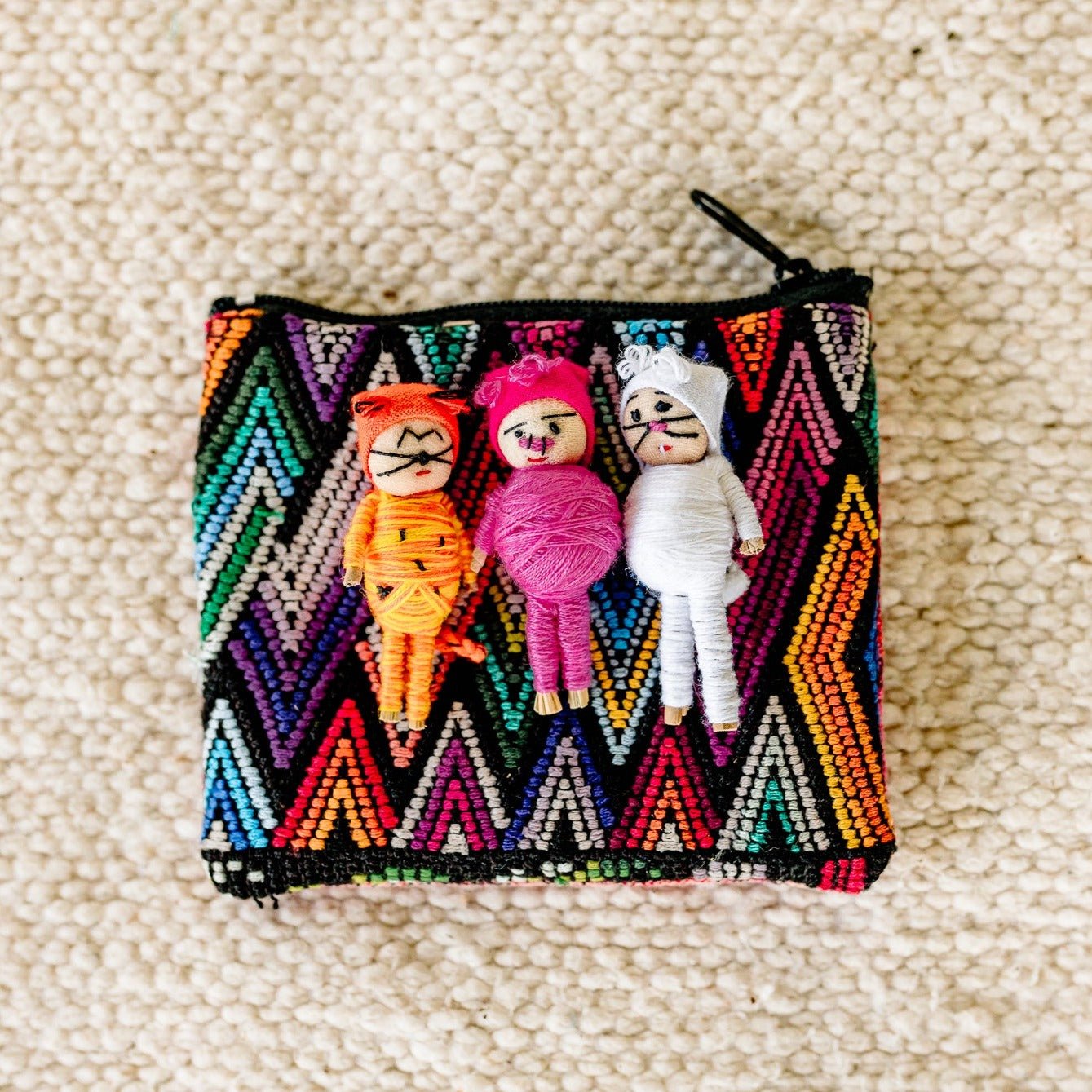 Tiny Treasures: Halloween Worry Dolls - Tesoros Maya