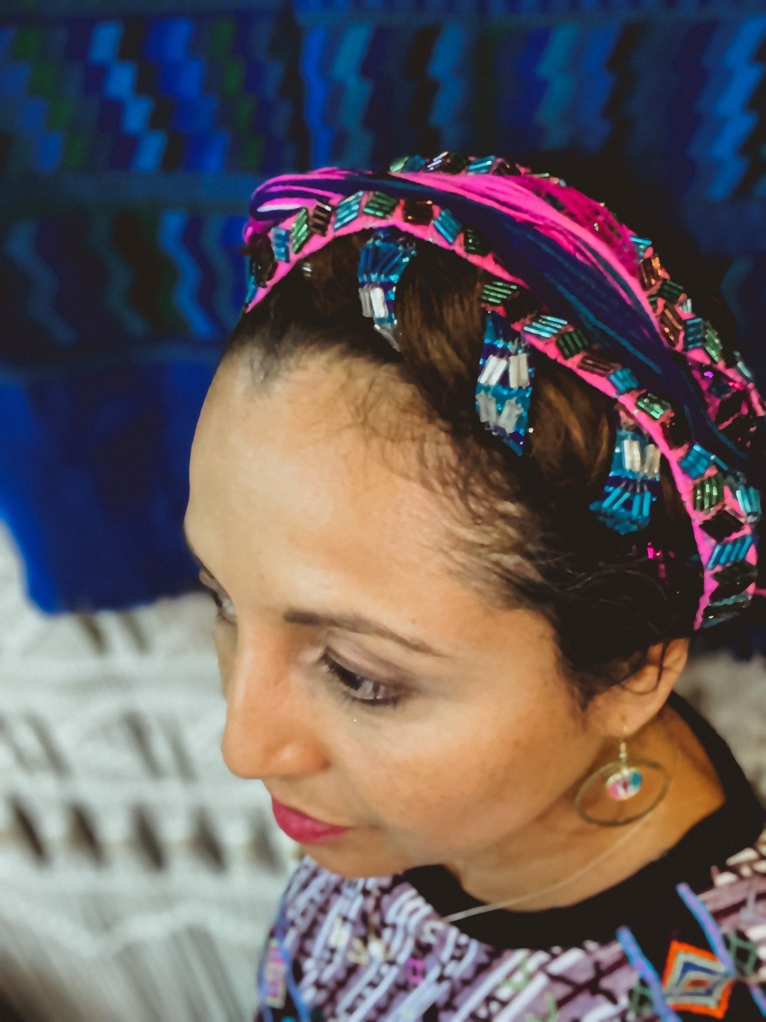 Tocoyal - Mayan Hair Wrap - Tesoros Maya