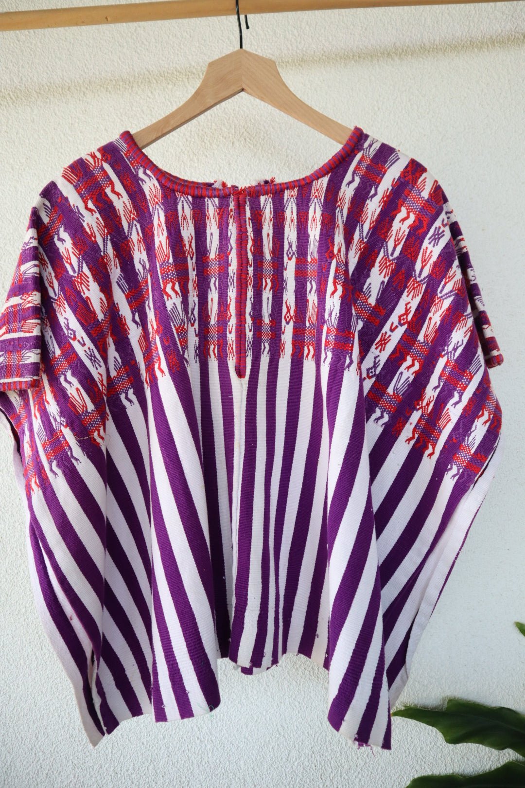 Vintage Top - Huipil (L) - Tesoros Maya