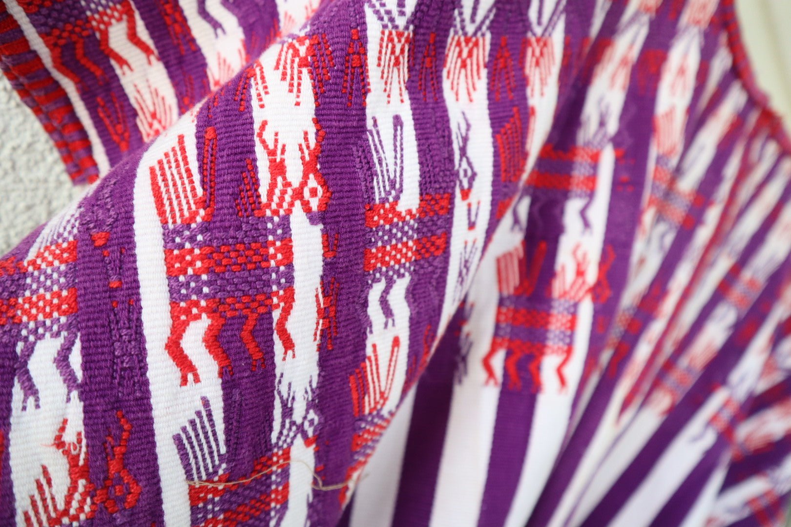 Vintage Top - Huipil (L) - Tesoros Maya