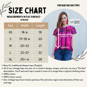 Vintage Top Huipil - Nebaj
