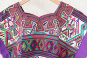Vintage Huipil Top - Nebaj