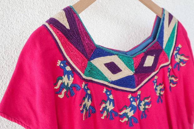 Vintage Top Huipil - Nebaj