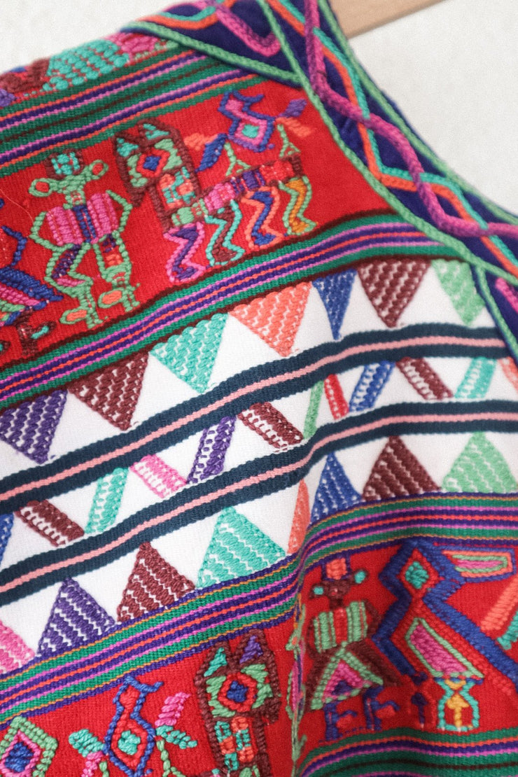 Vintage Huipil Top - Nebaj