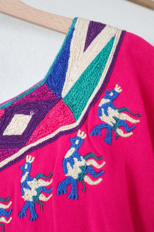 Vintage Top Huipil - Nebaj
