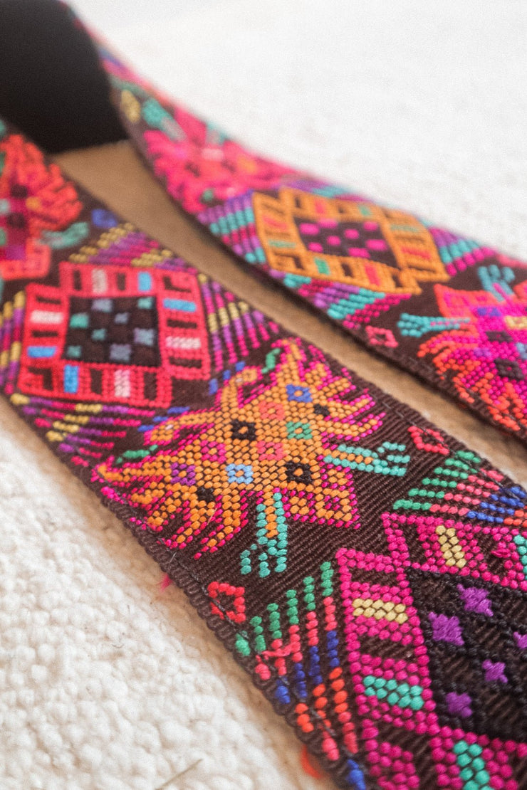 Adjustable Embroidered Strap