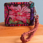 Huipil and Leather Wallet - Vida Maya