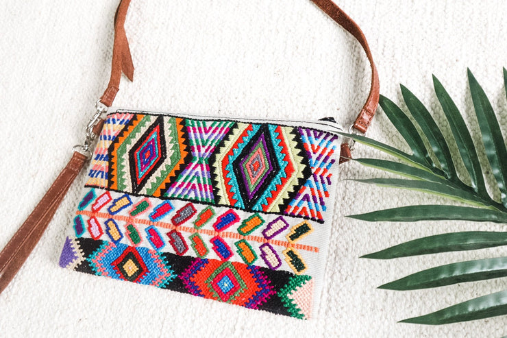 Huipil Cross Body Clutch