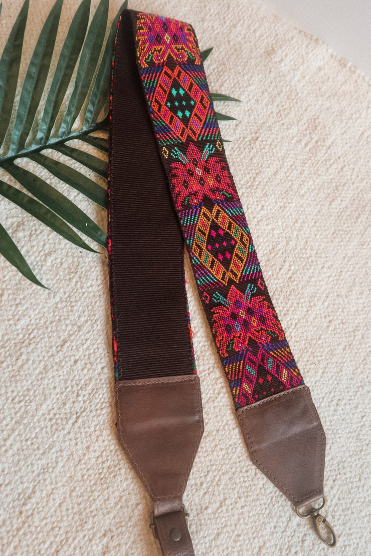 Adjustable Embroidered Strap