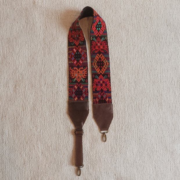 Adjustable Embroidered Strap