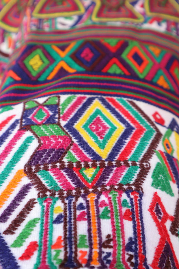 Vintage Huipil Top - Nebaj