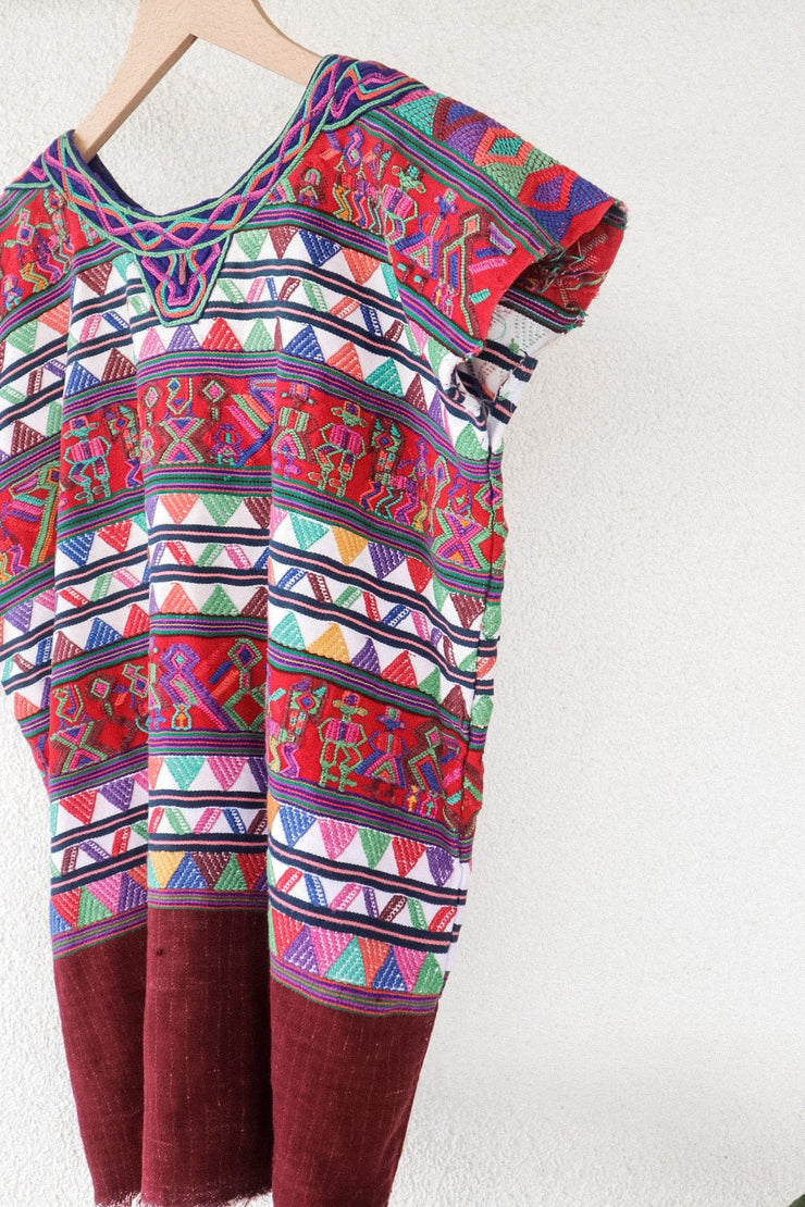 Vintage Huipil Top - Nebaj