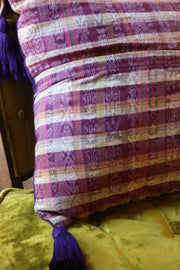 Vintage Textile Pillow Cushion - 16” x  19”