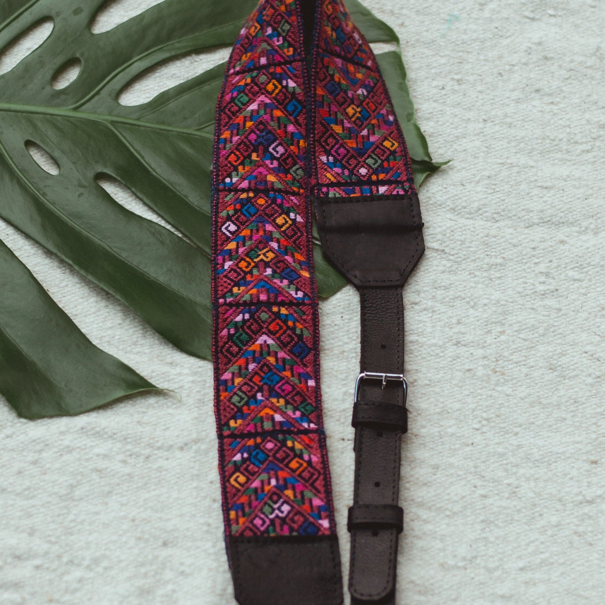 Embroidered Strap - Tesoros Maya