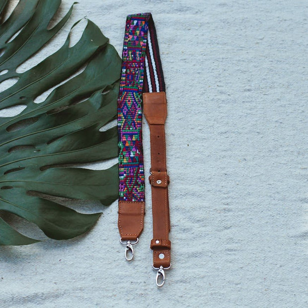 Adjustable Embroidered Strap