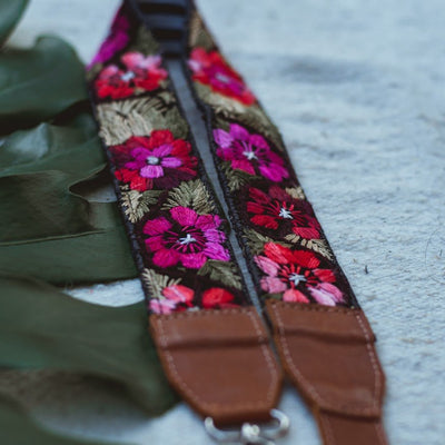 Adjustable Embroidered Strap
