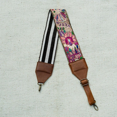 Adjustable Embroidered Strap