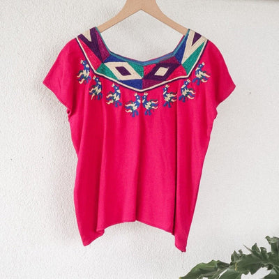 Vintage Top Huipil - Nebaj