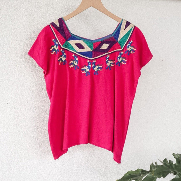 Vintage Top Huipil - Nebaj
