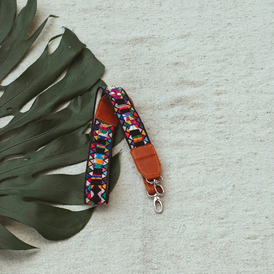 Adjustable Embroidered Strap - 0508 - Tesoros Maya