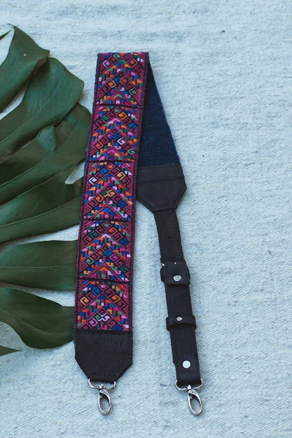 Adjustable Embroidered Strap  - Tesoros Maya