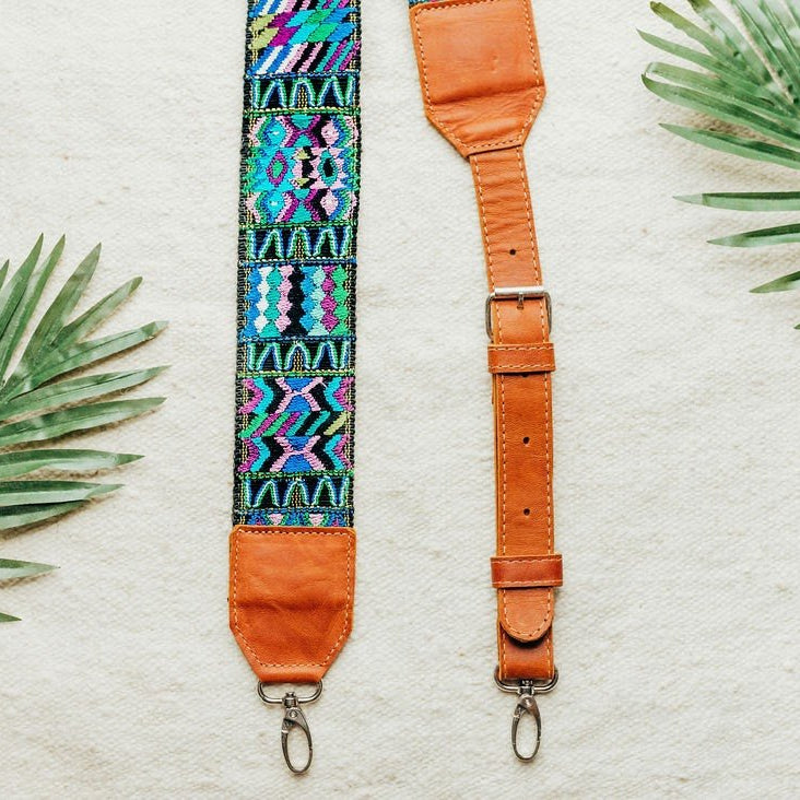 Adjustable Embroidered Strap - Tesoros Maya