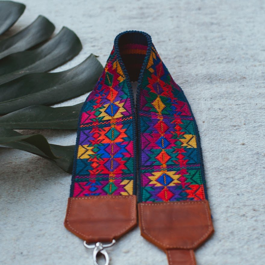 Adjustable Embroidered Strap - Tesoros Maya