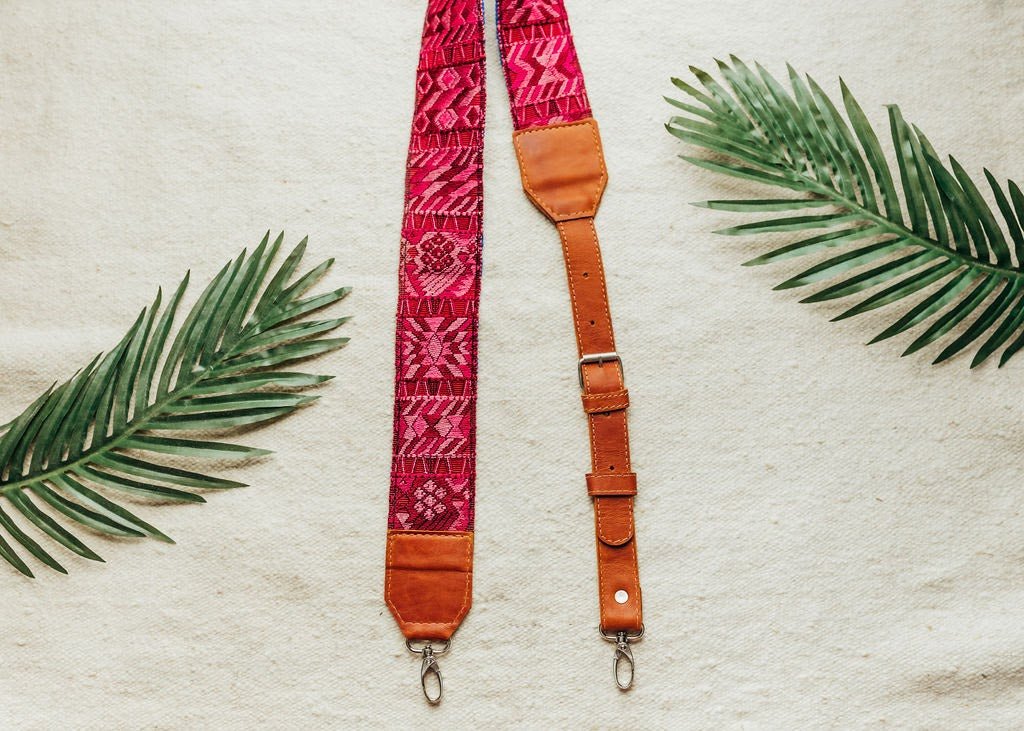 Adjustable Embroidered Strap - Tesoros Maya